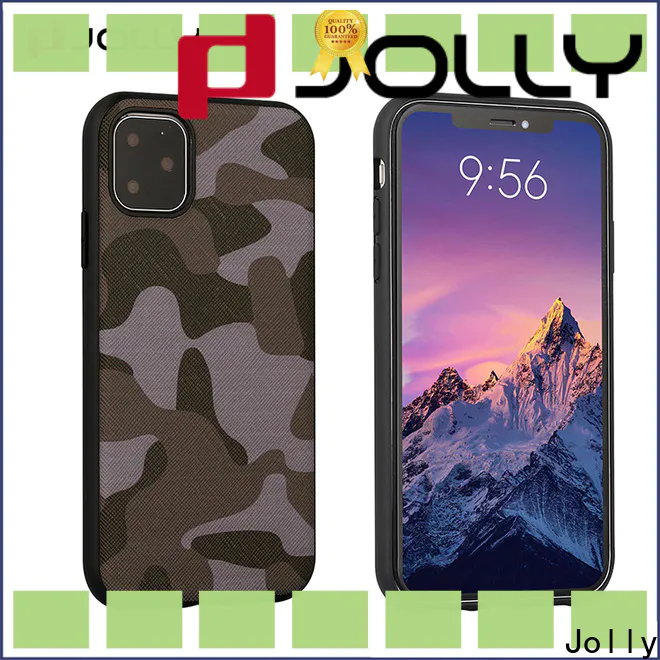 Jolly engraving customized mobile cover factory for sale