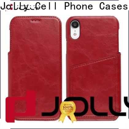 Jolly top flip phone case with slot kickstand for sale