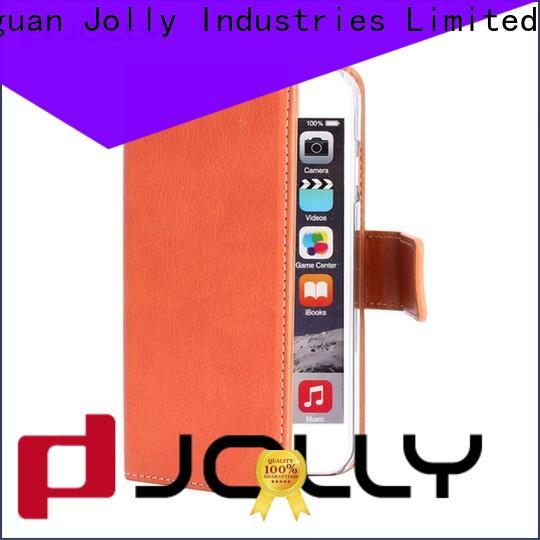 Jolly cell phone wallet wristlet with printed pattern cover for apple
