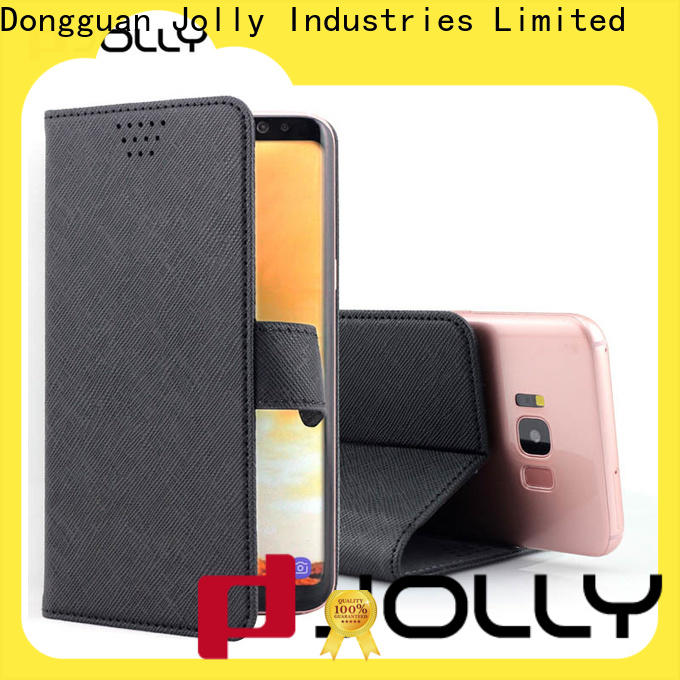 pu leather wholesale phone cases with credit card slot for sale