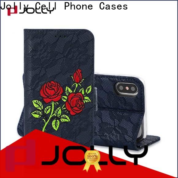 Jolly wholesale cell phone wallet purse supplier for mobile phone