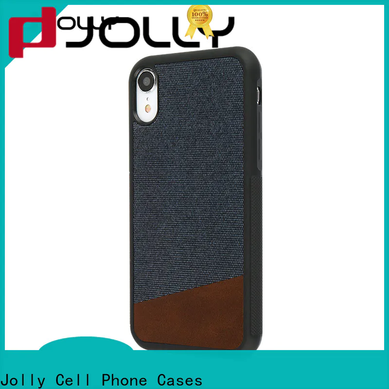 Jolly absorption back cover supplier for iphone xr