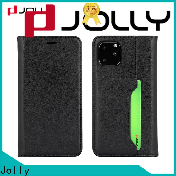 Jolly top phone case maker with id and credit pockets for iphone xs