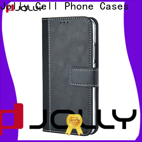 Jolly luxury wallet purse phone case company for sale