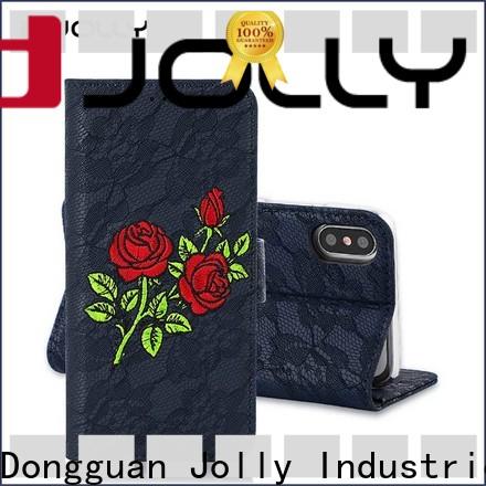 Jolly women's cell phone wallet with slot for iphone xs