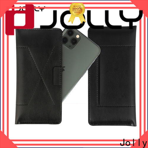 Jolly top universal waterproof case with credit card slot for mobile phone