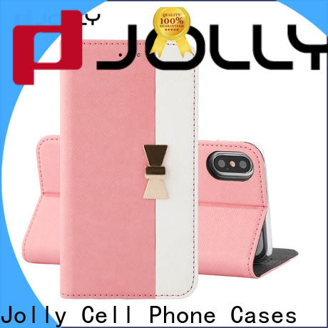 Jolly new cheap cell phone cases with strong magnetic closure for iphone xs