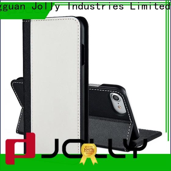 artificial women's cell phone wallet with cash compartment for mobile phone