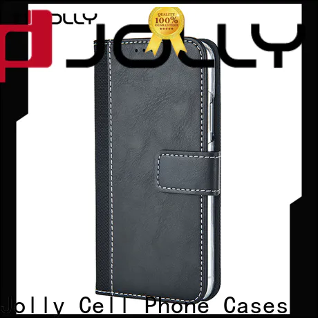 luxury cell phone wallet with id and credit pockets for sale