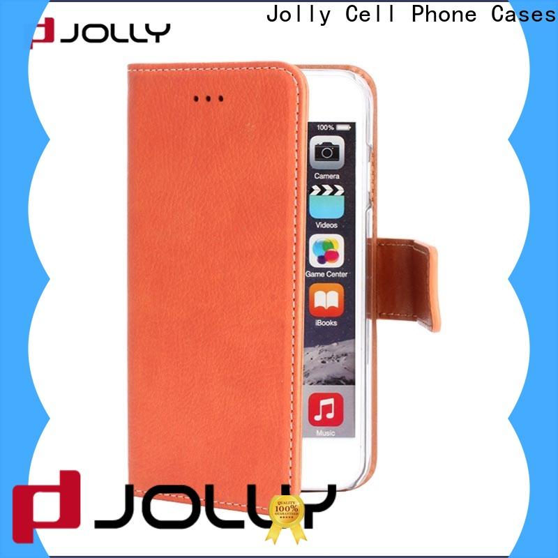 Jolly ladies purse crossbody wallet phone case for busniess for apple