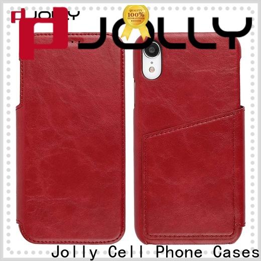 Jolly leather phone case supplier for mobile phone