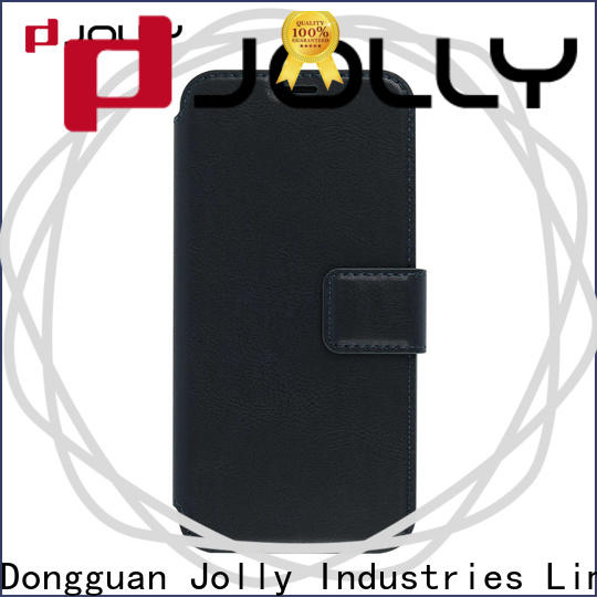 Jolly top personalised leather phone case supplier for iphone xs