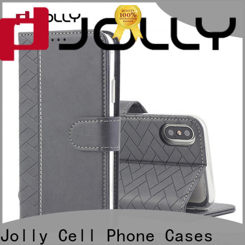 luxury cell phone wallet combination with rfid blocking features for apple