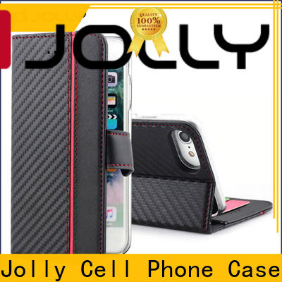 Jolly first layer unique phone cases with credit card holder for iphone xr