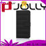 Jolly best leather flip phone case with strong magnetic closure for mobile phone