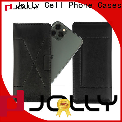 Jolly latest wholesale phone cases with credit card slot for cell phone