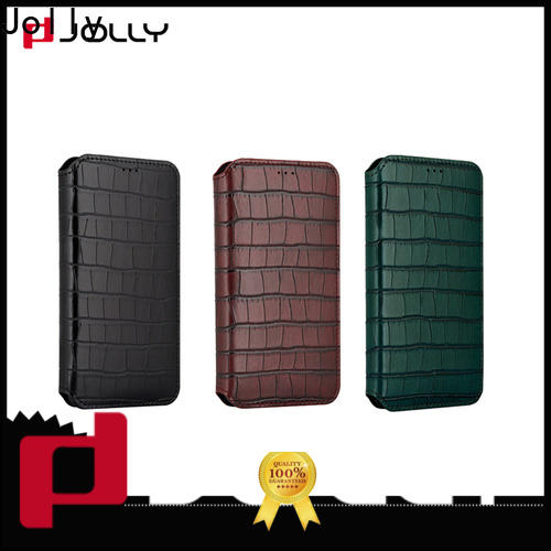 Jolly leather cell phone wallet case manufacturer for iphone xs