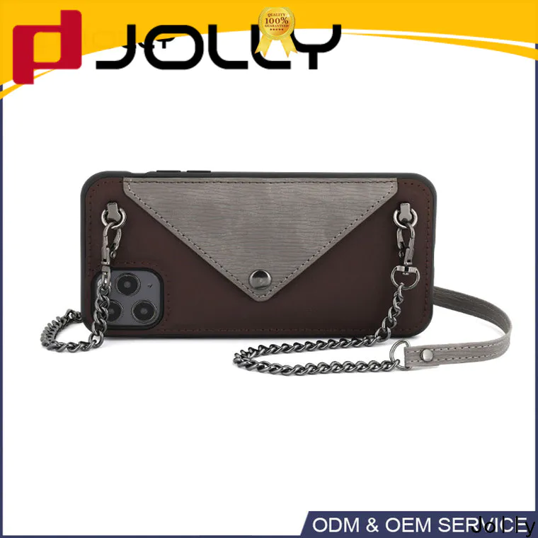 Jolly new crossbody cell phone case company for cell phone