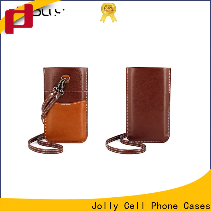 Jolly phone pouch factory for cell phone