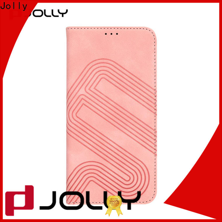 Jolly cell phone protective covers with strong magnetic closure for iphone xs