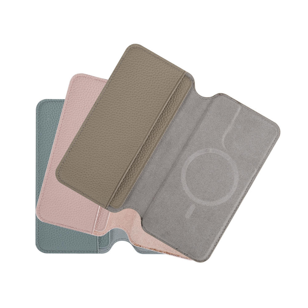 MagSafe® Compatible Leather Slim Flip Wallet