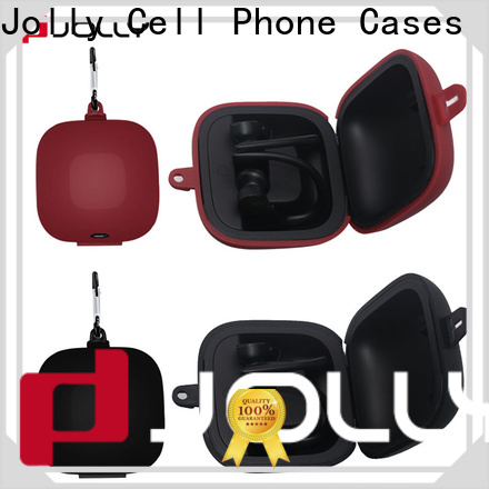 Jolly new leather case airpods company for mobile phone