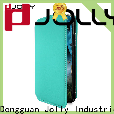 Jolly hot sale note 9 flip wallet case suppliers for mobile phone
