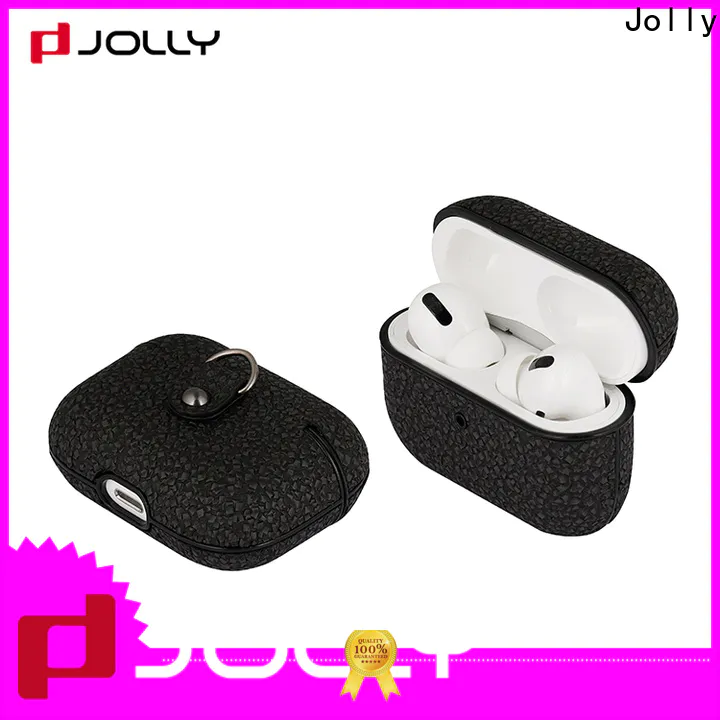 Jolly leather case airpods supply for iphone 14