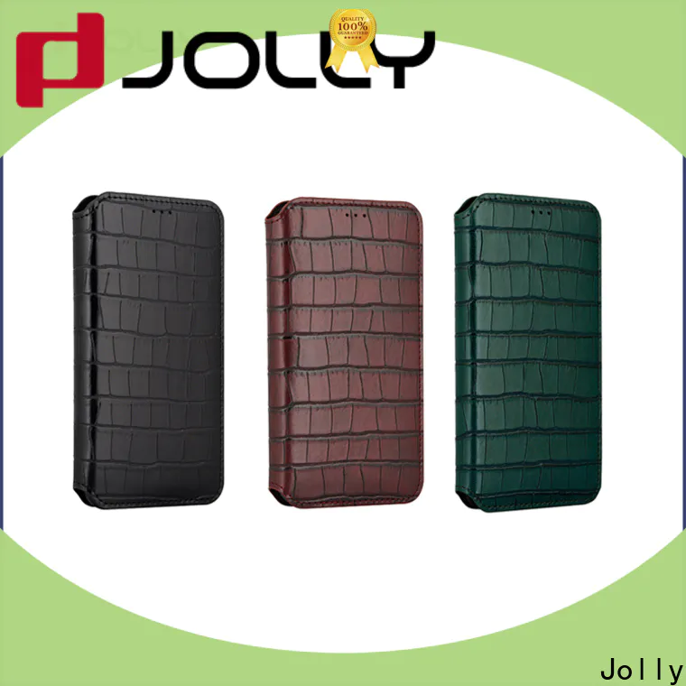 Jolly iphone xr flip wallet case suppliers for mobile phone