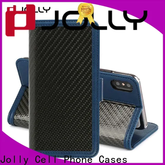 Jolly high-quality note 9 flip wallet case manufacturers for iphone xr