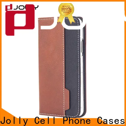 Jolly best iphone 12 pro flip wallet case supply for iphone 13