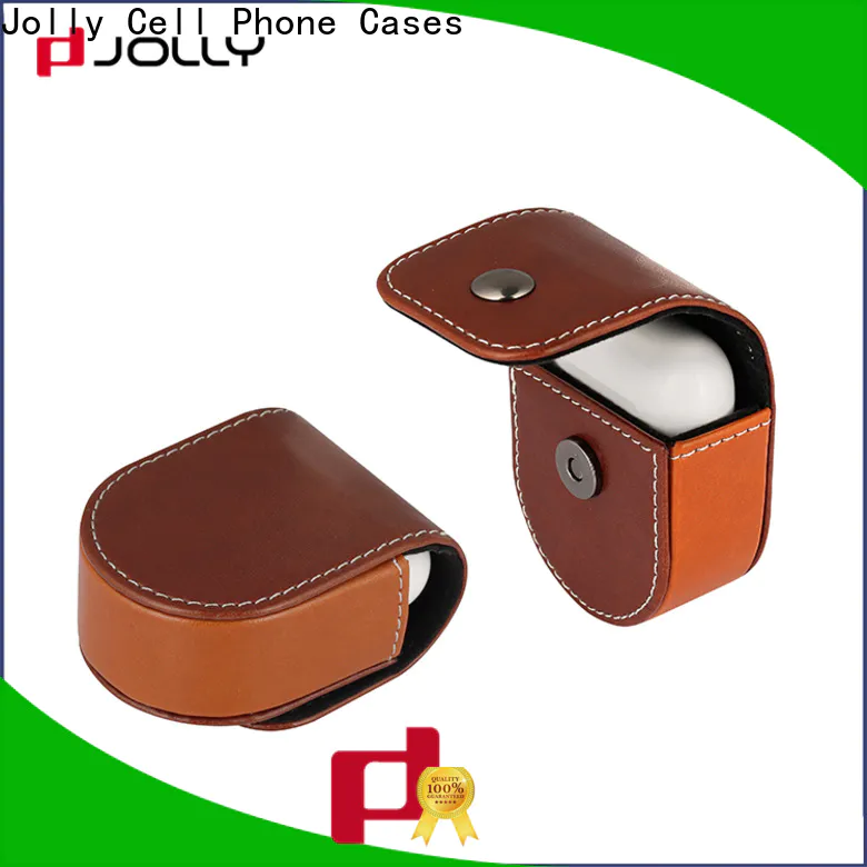 Jolly airpods pro case leather manufacturers for iphone xr