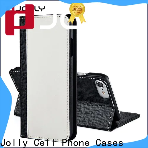 Jolly cute flip wallet case factory for iphone 14