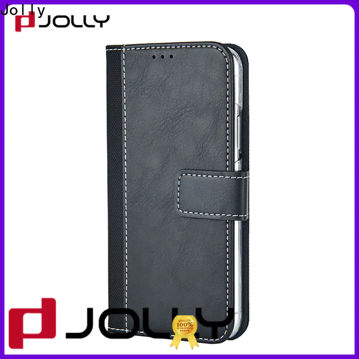 Jolly flip wallet case company for mobile phone