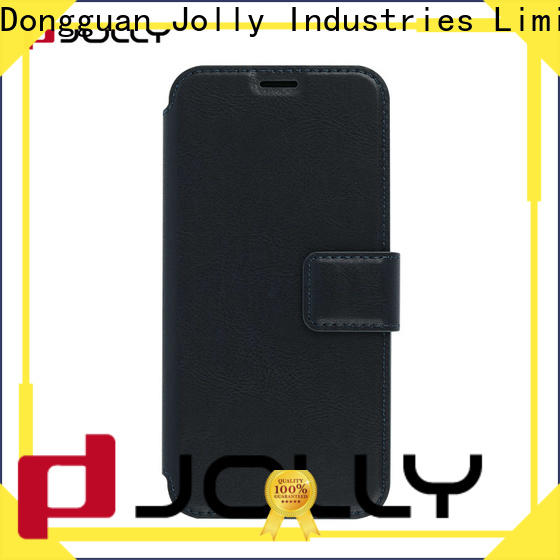 Jolly new iphone xr flip wallet case supply for iphone 14