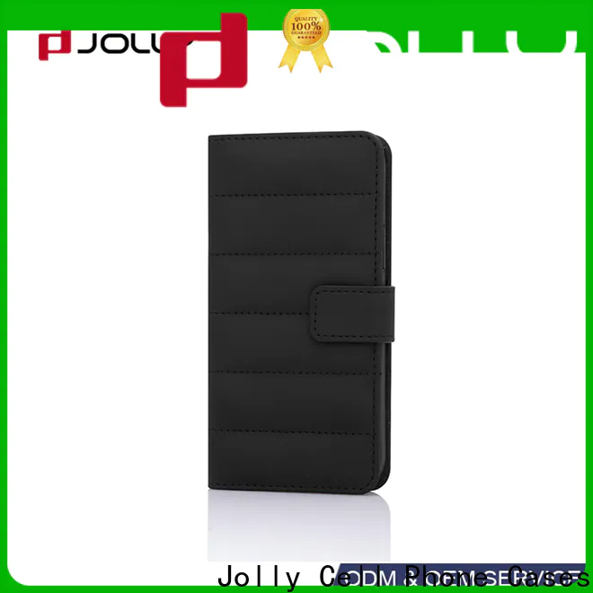 Jolly flip wallet case manufacturers for mobile phone
