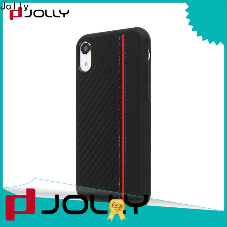 Jolly slim spliced two leather mobile back cover designs online for sale