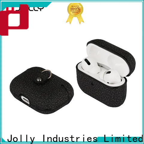 Jolly airpods leather case cover suppliers for iphone 14