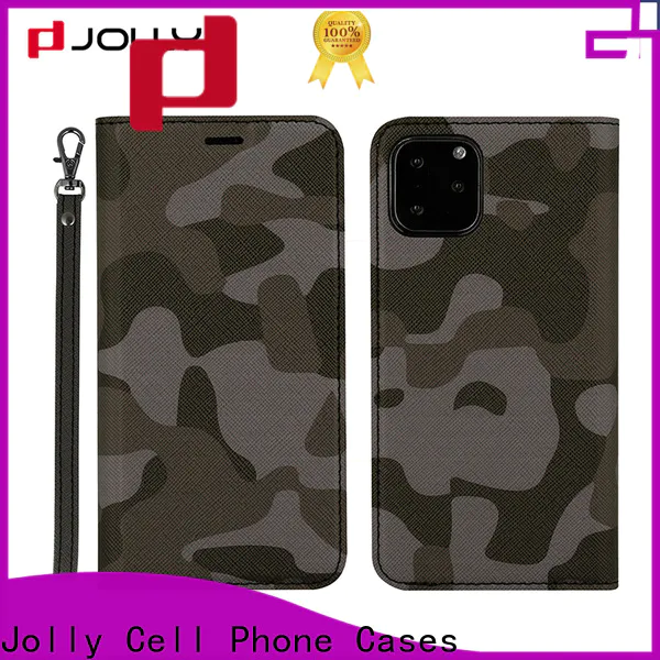 Jolly iphone 12 pro max flip wallet case suppliers for iphone 14