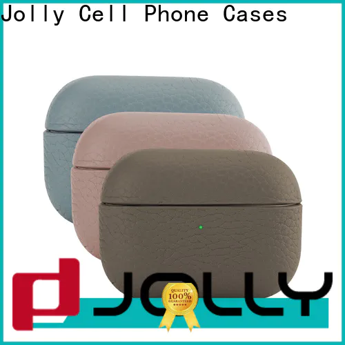 Jolly wholesale leather case airpods pro supply for iphone 14