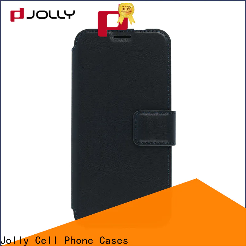 Jolly samsung flip wallet case factory for iphone 14