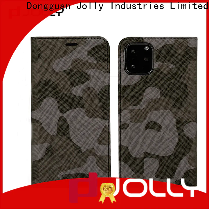 Jolly samsung flip wallet case factory for mobile phone