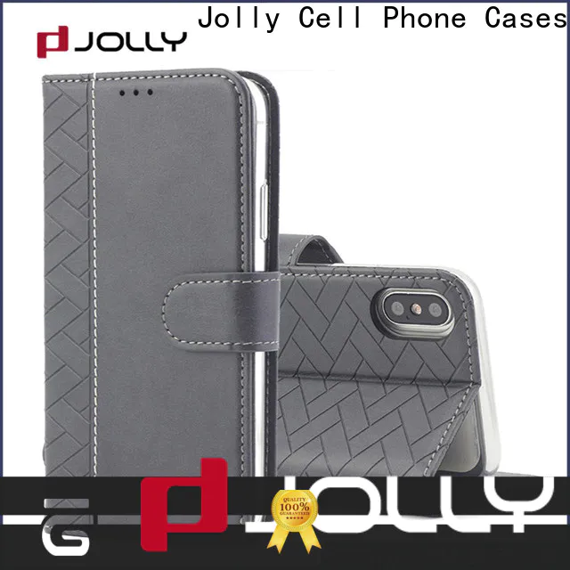 Jolly iphone 12 flip wallet case company for iphone 13
