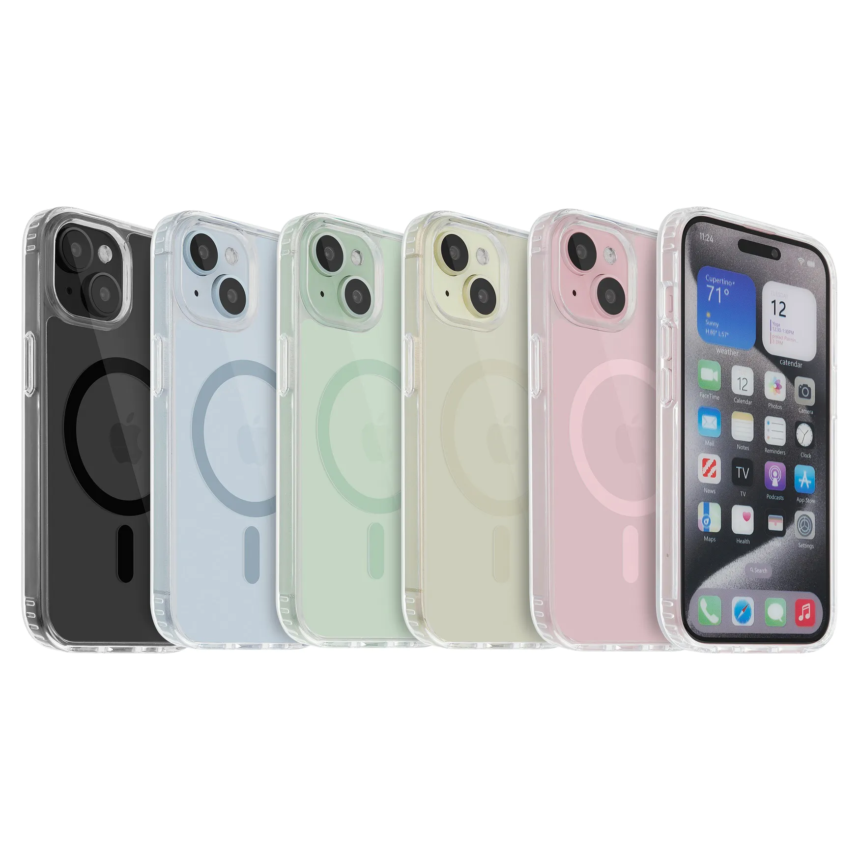 Crystal Clear Magsafe Phone Case For iPhone 16 Plus
