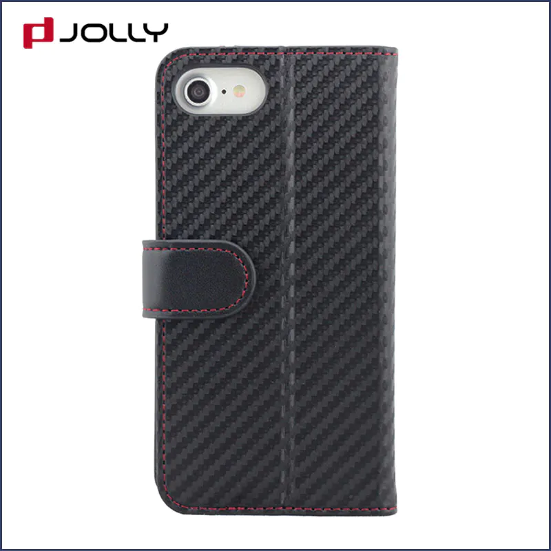 iPhone 7 6 Protective Case, Pu Leather Detachable Phone Case With Credit Card Holder DJS0496