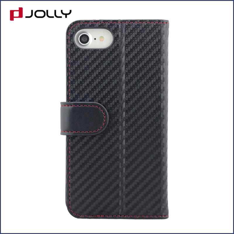 pu leather mobile phone case with credit card holder for iphone x
