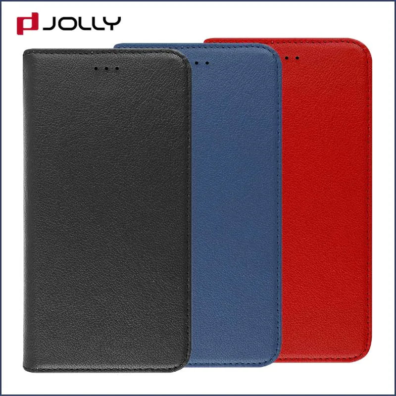 Jolly pu leather android phone cases factory for iphone x
