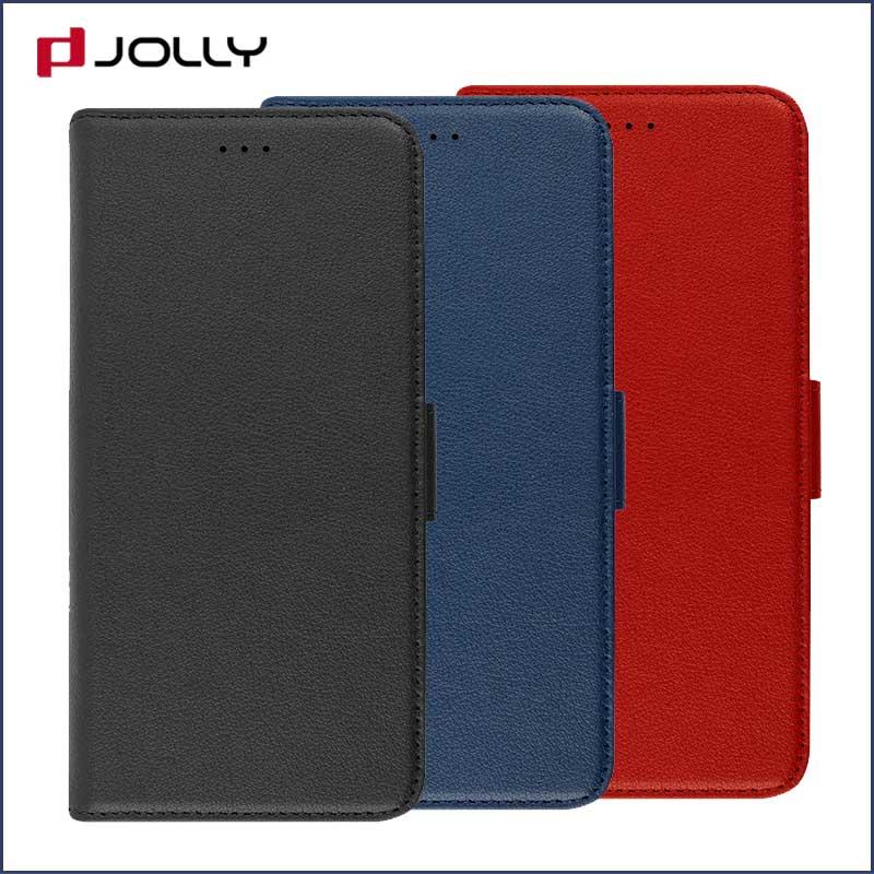 Jolly pu leather unique phone cases with credit card holder for mobile phone