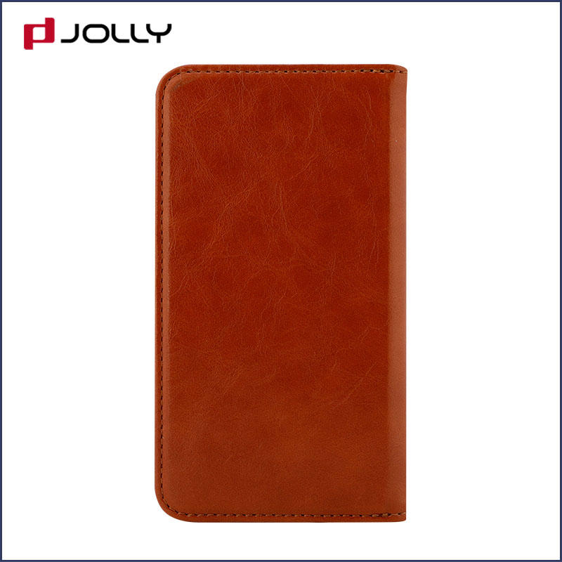 Jolly pu leather case universal with card slot for mobile phone