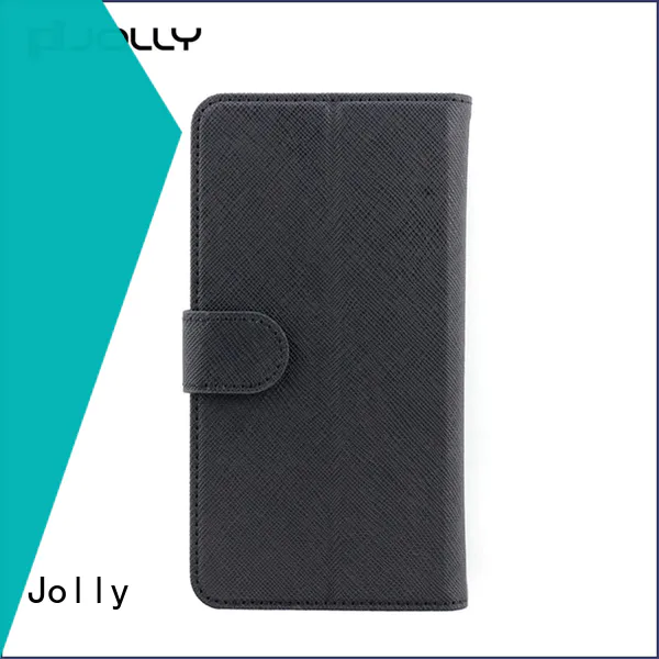 Jolly custom wholesale phone cases with card slot for mobile phone